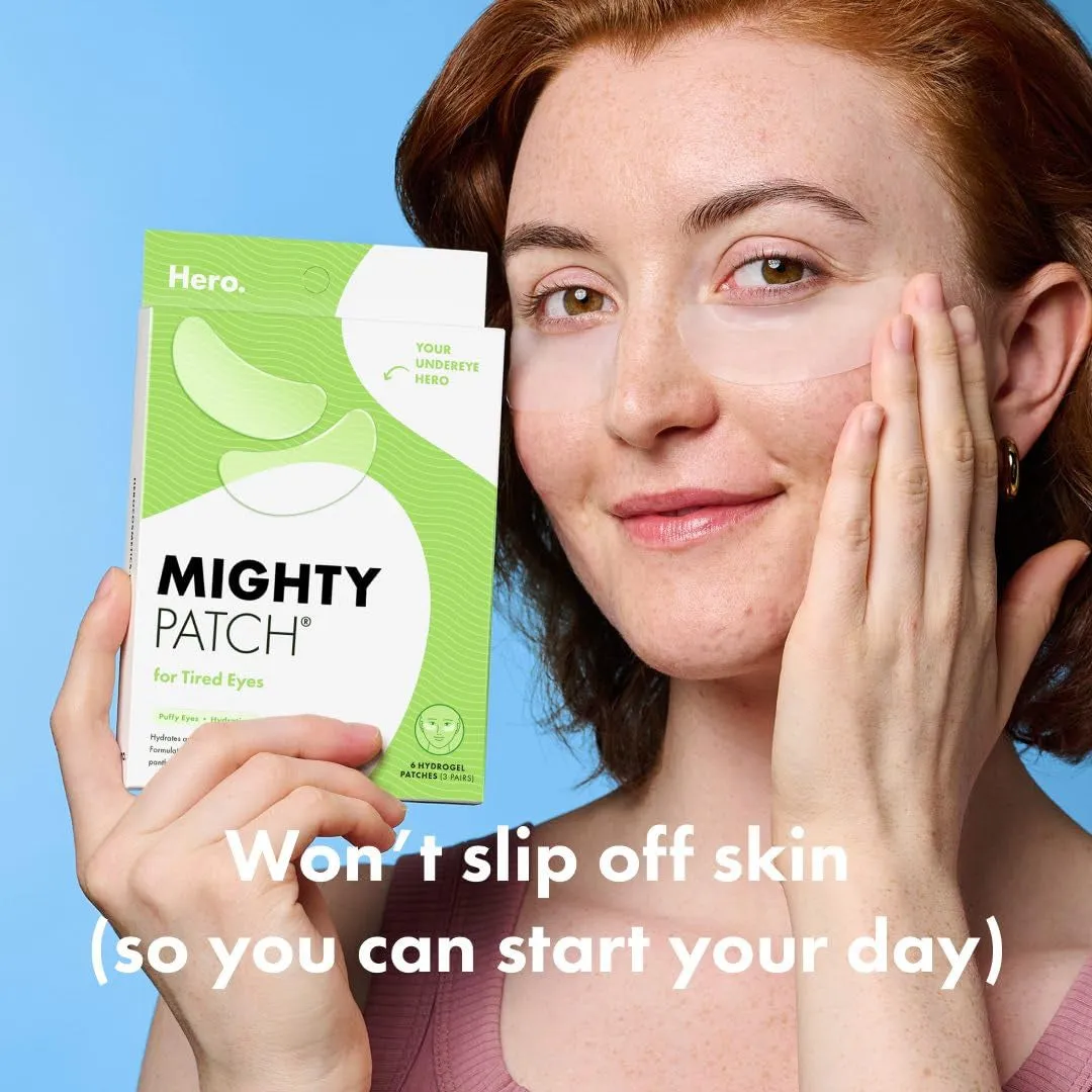 ™ for Tired Eyes Patches - Soothing Hydrogel Patches - Awakens and Visibly De-Puffs Undereyes with Multiple Applications (6 Count)