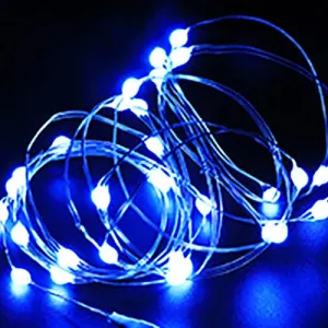 1-20M USB LED String Lights Copper Silver Wire Garland Light Waterproof Fairy Indoor/Outdoor Lights For Christmas Wedding Party Decoration