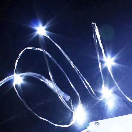 1-20M USB LED String Lights Copper Silver Wire Garland Light Waterproof Fairy Indoor/Outdoor Lights For Christmas Wedding Party Decoration