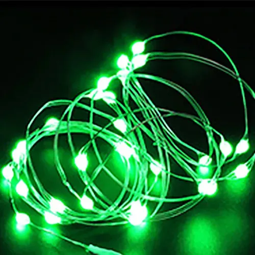 1-20M USB LED String Lights Copper Silver Wire Garland Light Waterproof Fairy Indoor/Outdoor Lights For Christmas Wedding Party Decoration