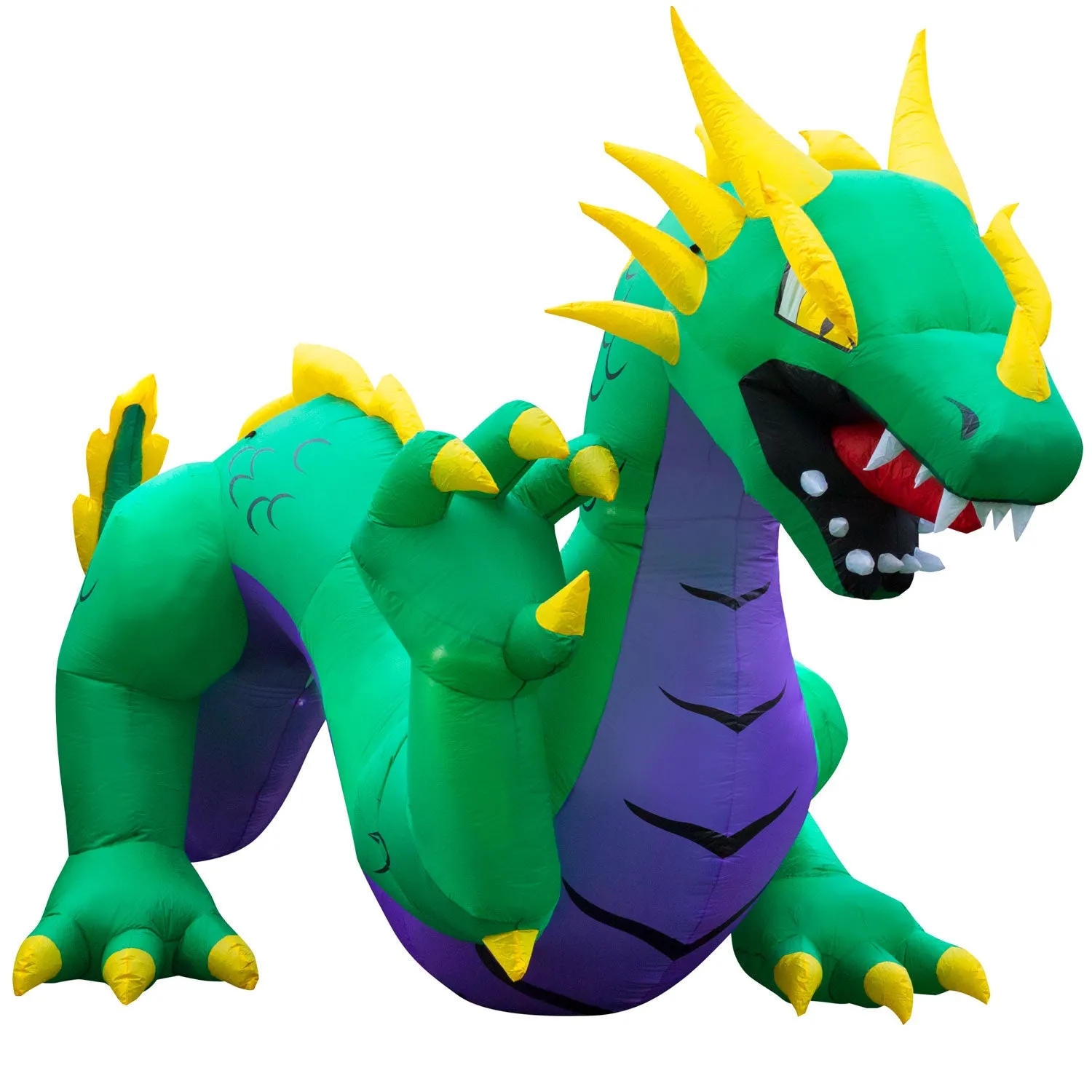15 ft Inflatable Halloween Serpent Dragon Yard Decoration