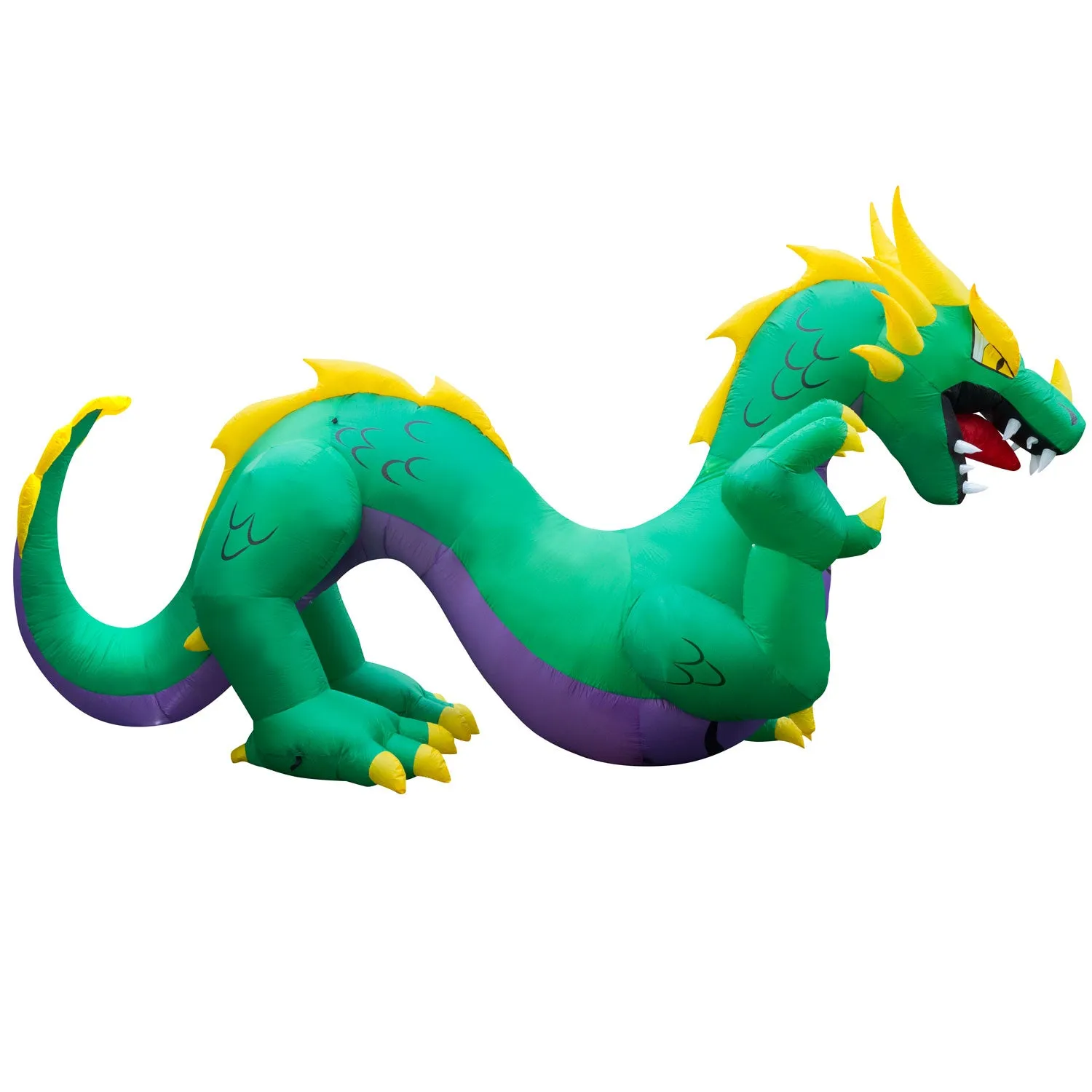 15 ft Inflatable Halloween Serpent Dragon Yard Decoration