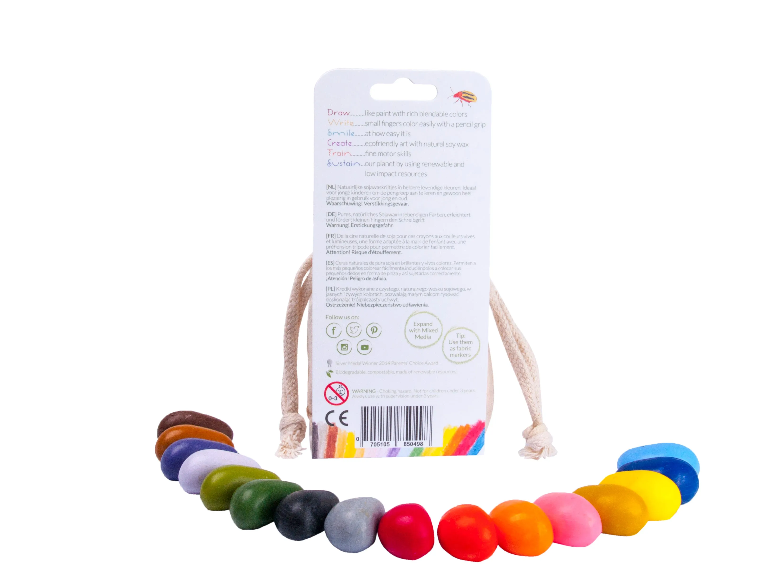 16Pc Colouring Pencil Grip