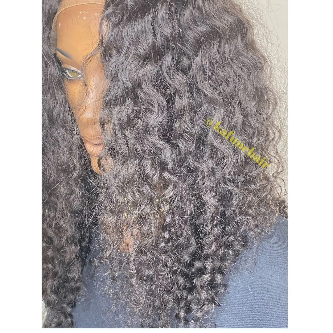18” Deep Curly Closure Wig