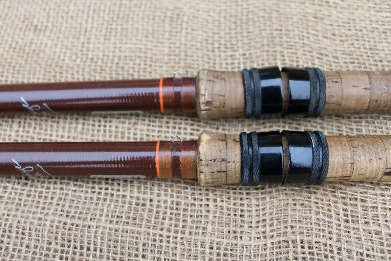 2 x Marco Gerry Savage Vintage Old School Glass Carp Fishing Rods. Excellent! SALE!!!