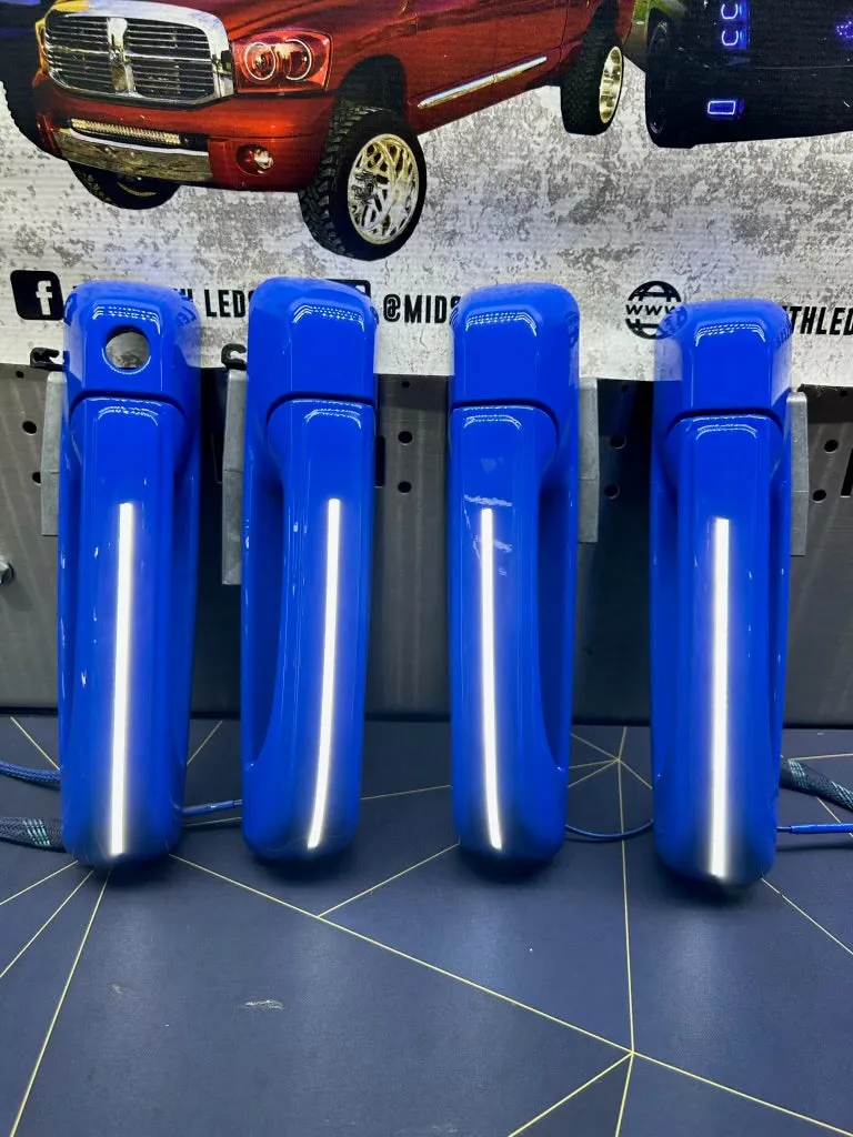 2009-18 Ram 4th Gen LED Colormatched Door Handles