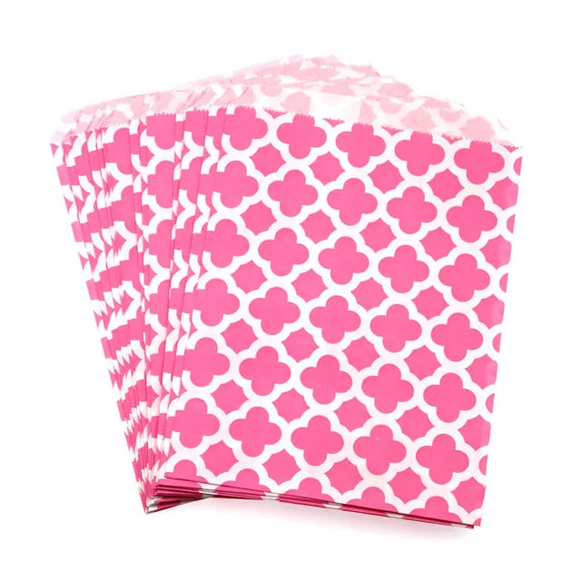 25pcs candy bag wedding favor bags Valentine 's Day paper Bag Gift Packaging Wedding Party decoration Even Party Supplies