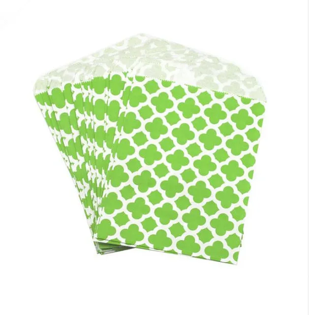 25pcs candy bag wedding favor bags Valentine 's Day paper Bag Gift Packaging Wedding Party decoration Even Party Supplies
