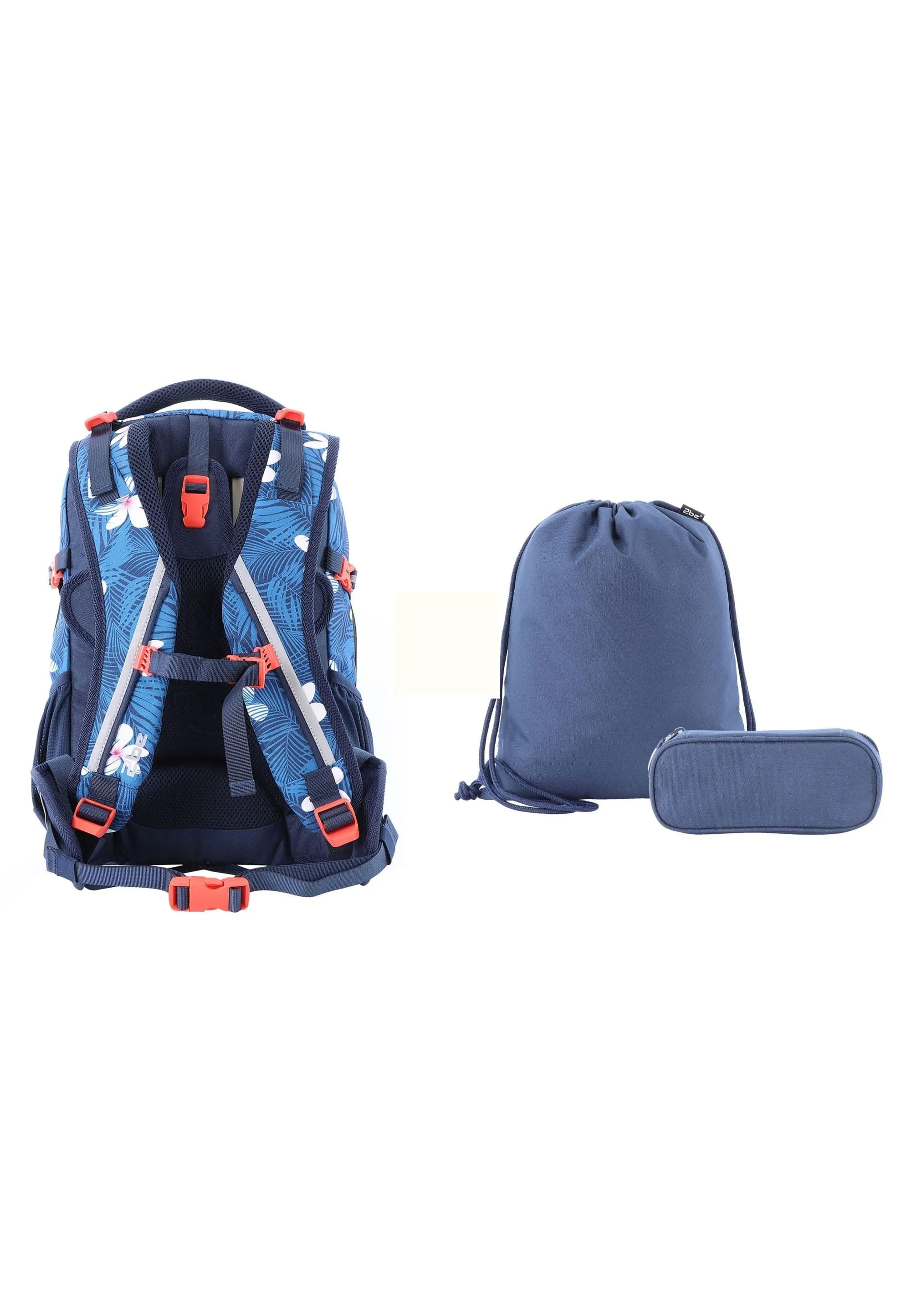 2be  Schoolbag / Laptop Backpack / With Gym Bag and Pencil Case