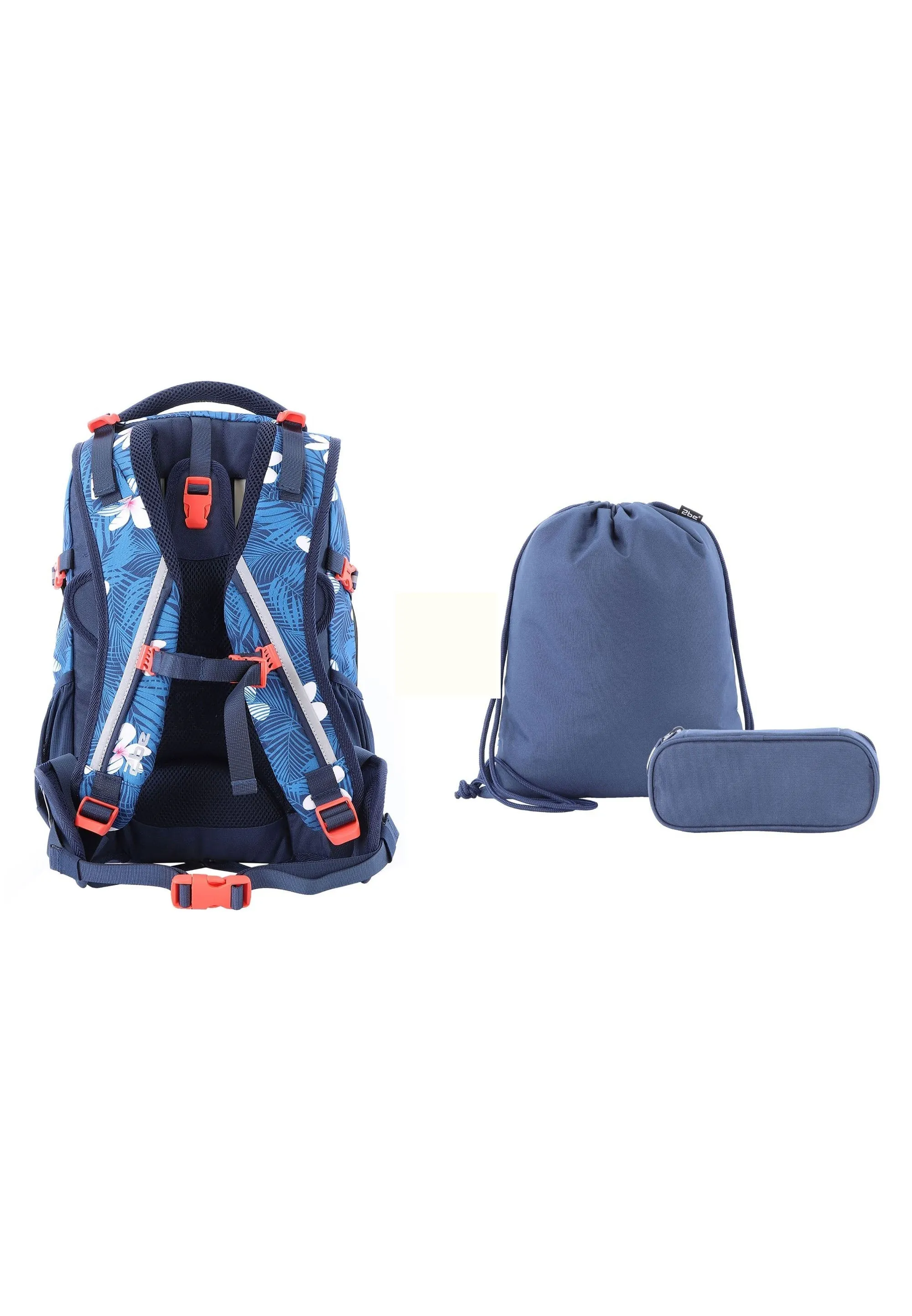 2be  Schoolbag / Laptop Backpack / With Gym Bag and Pencil Case