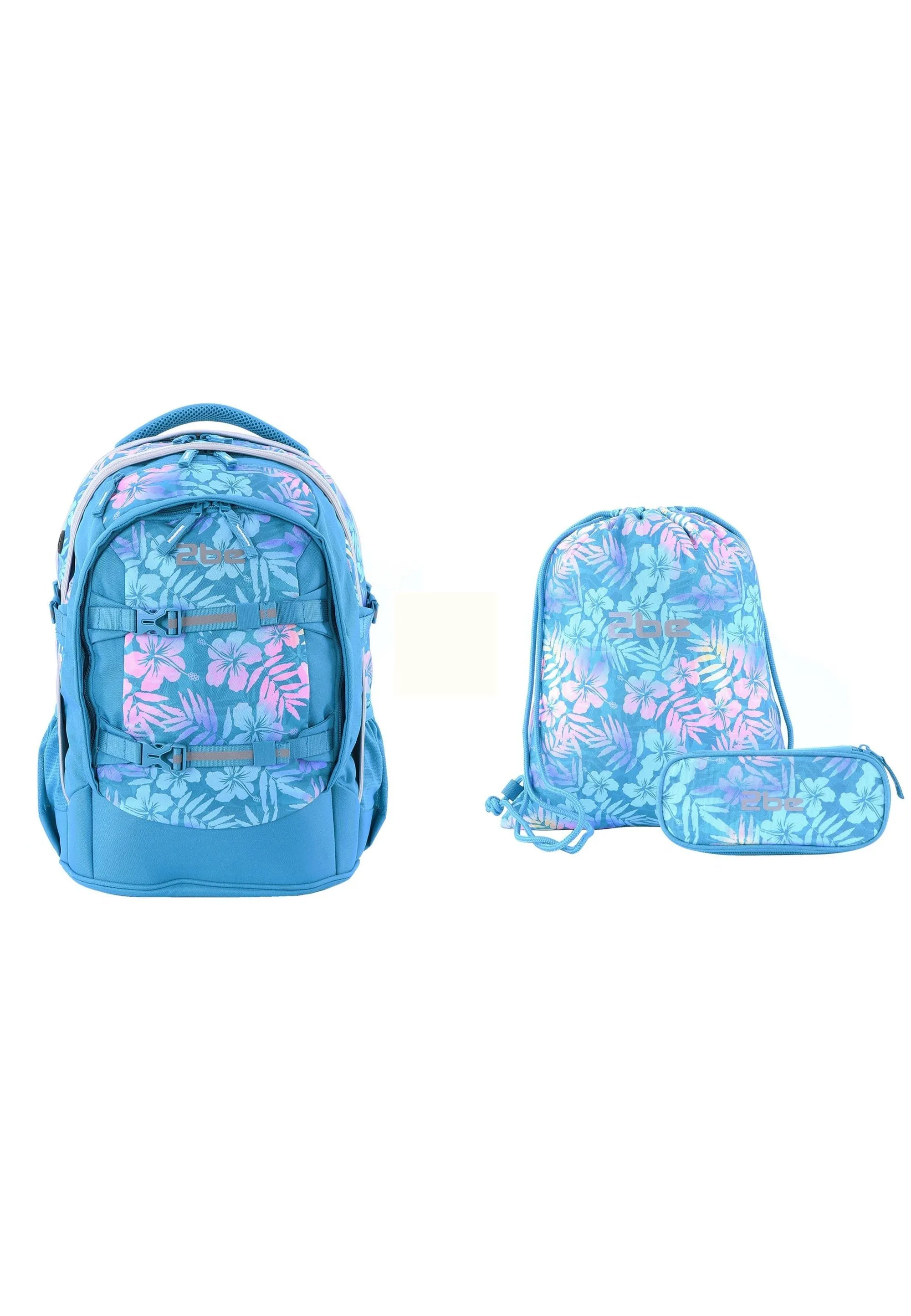 2be  Schoolbag / Laptop Backpack / With Gym Bag and Pencil Case