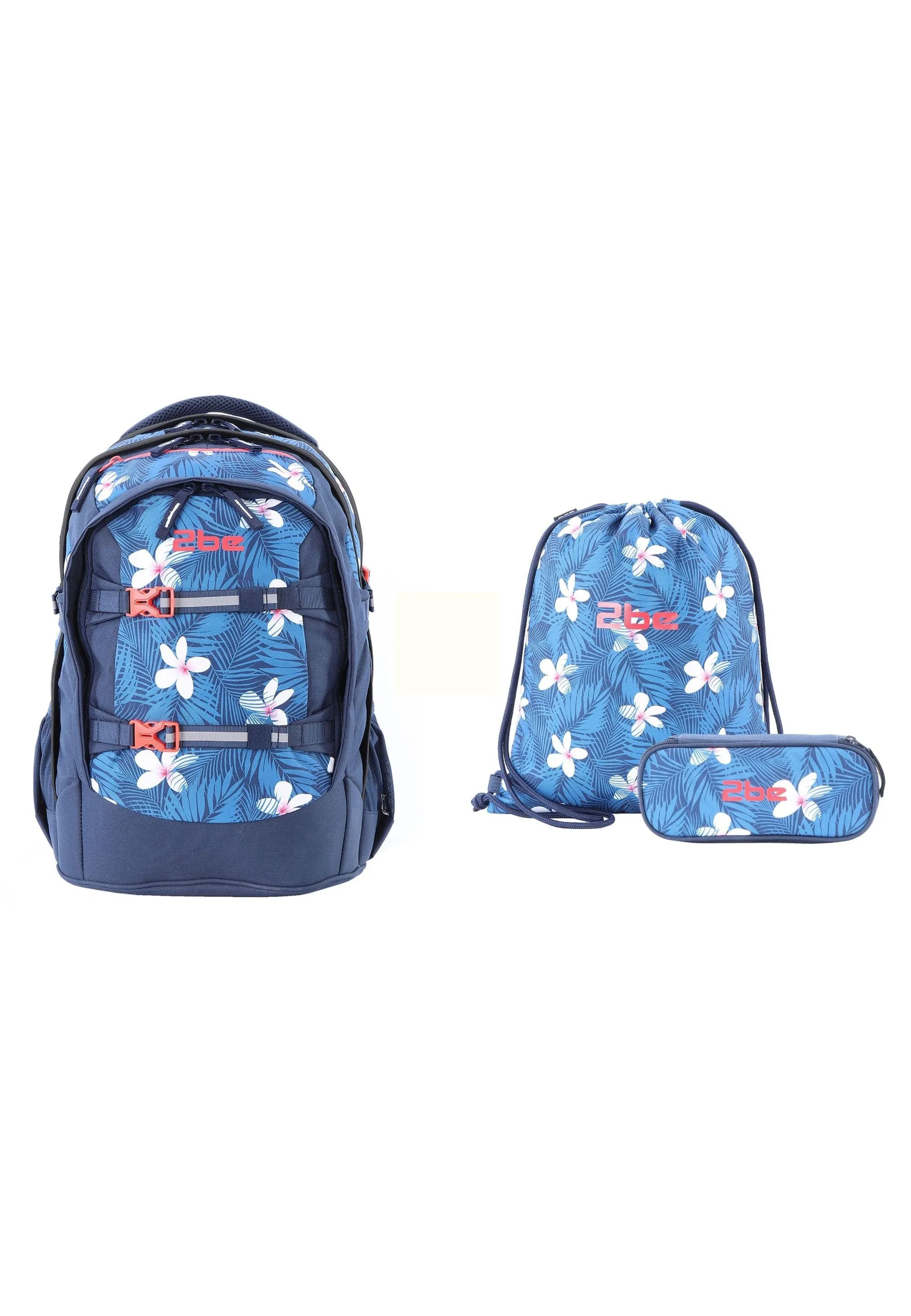 2be  Schoolbag / Laptop Backpack / With Gym Bag and Pencil Case