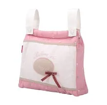 40820 Arias Pink & Ivory Frill Paris Tall Pram 2x1 (over 5's to age 10)