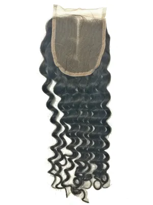 4"x4" Lace Closure- DEEP WAVE