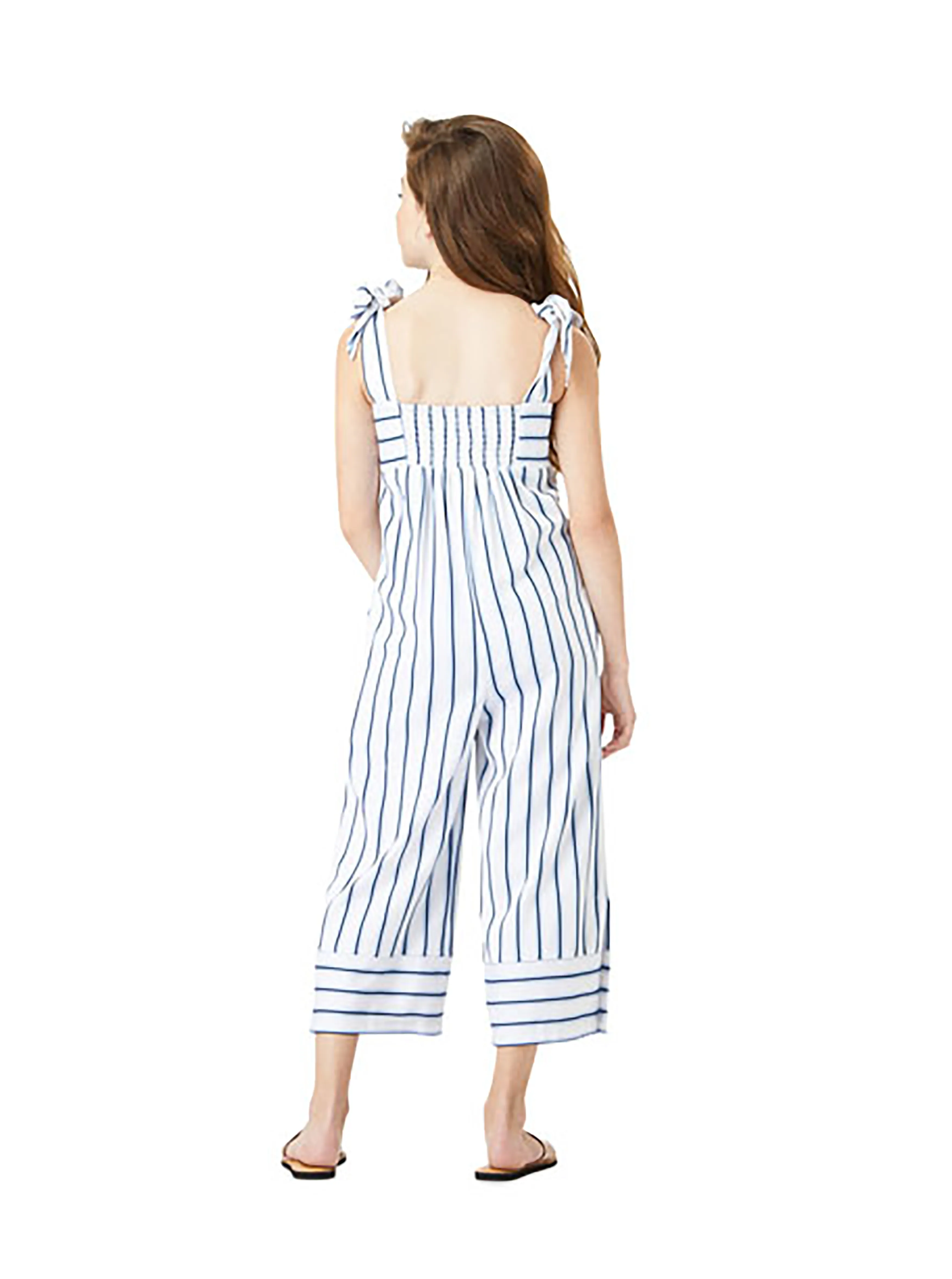 [4y] Habitual Girl Hannah Striped Jumpsuit