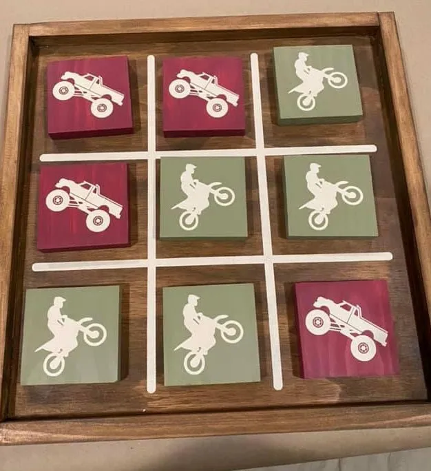 5/19 @ 6:30pm-Home Town Idaho Collection-Tic Tac Toe Boards