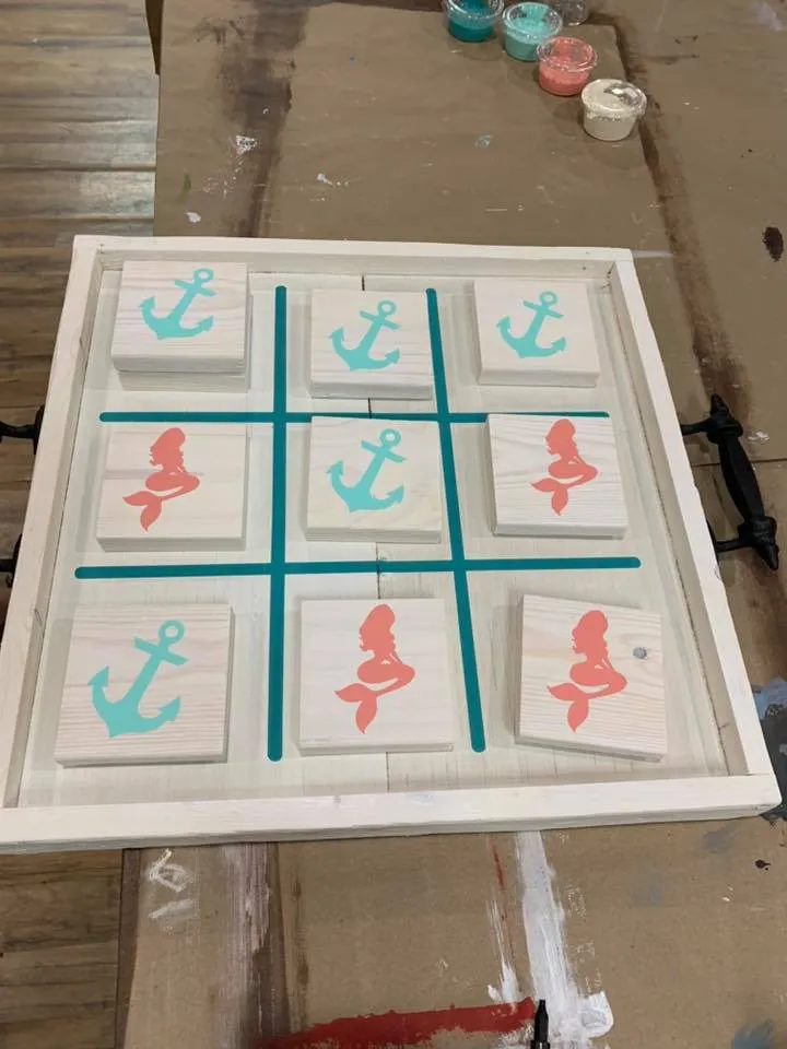5/19 @ 6:30pm-Home Town Idaho Collection-Tic Tac Toe Boards