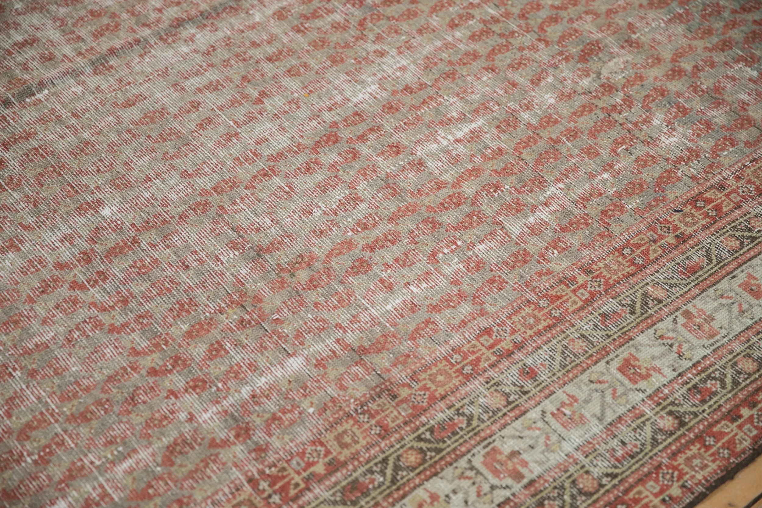 6.5x9.5 Antique Distressed Malayer Carpet