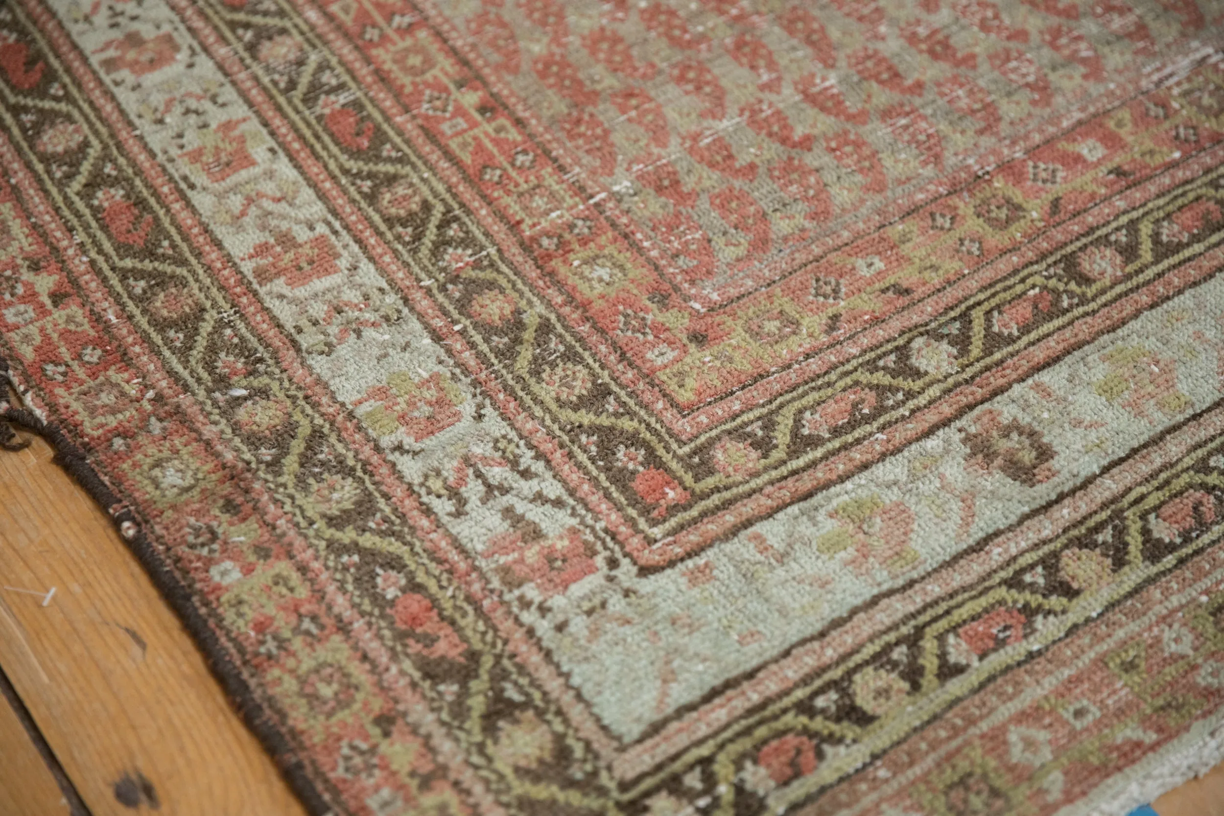 6.5x9.5 Antique Distressed Malayer Carpet
