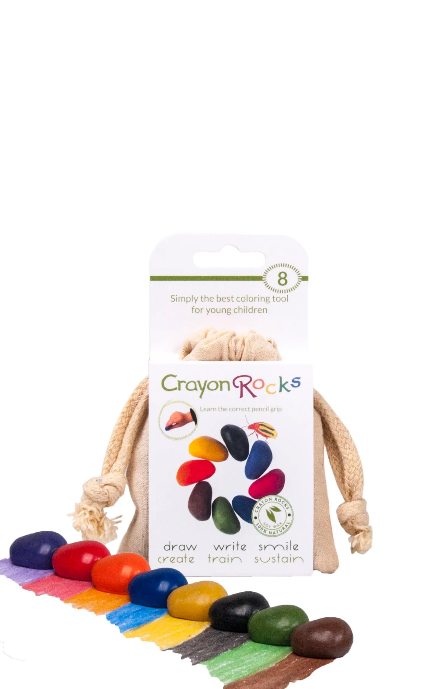8Pc Colouring Pencil Grip