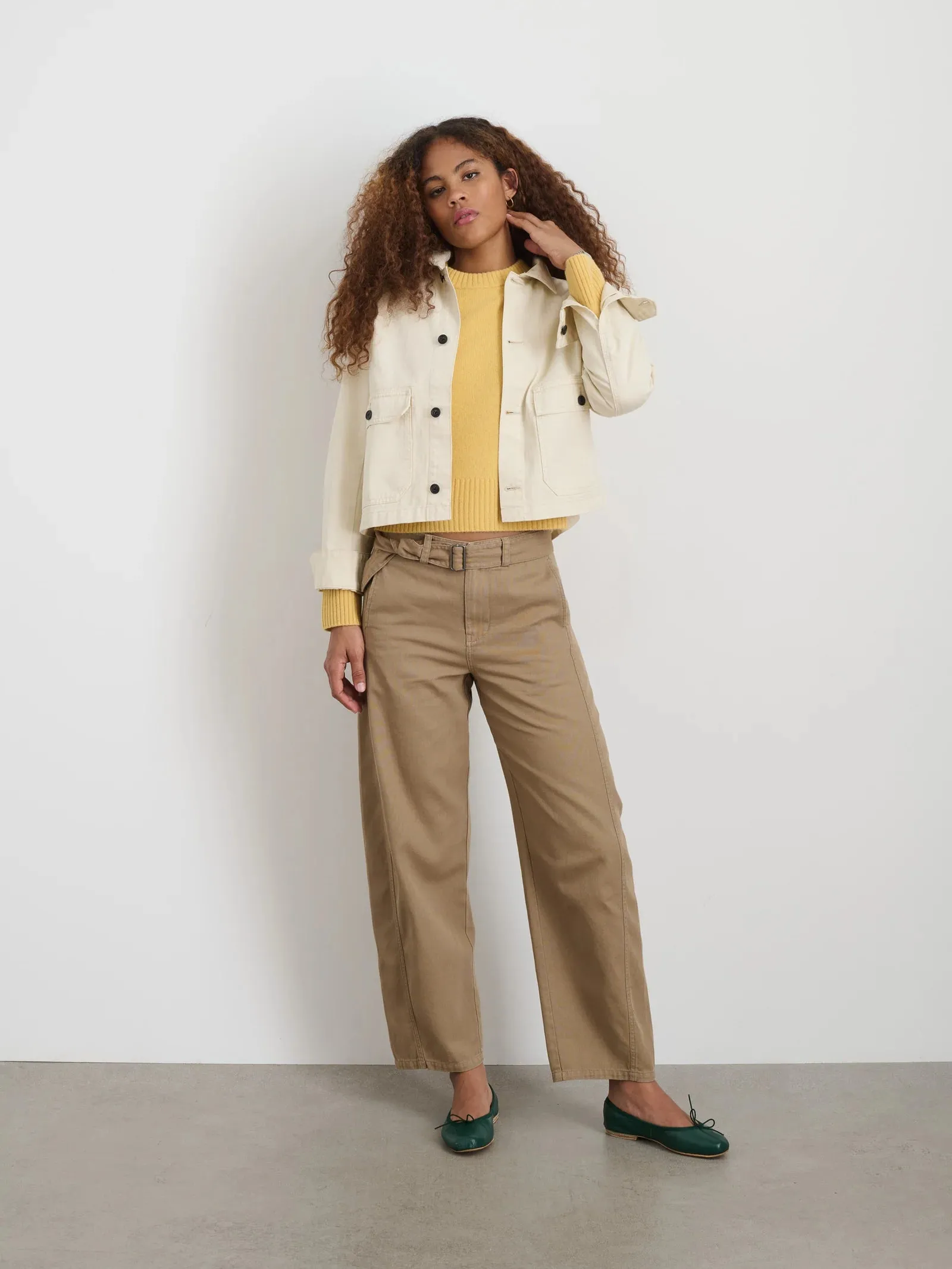 Alex Mill - Marfa Work Jacket in Herringbone (Off White)