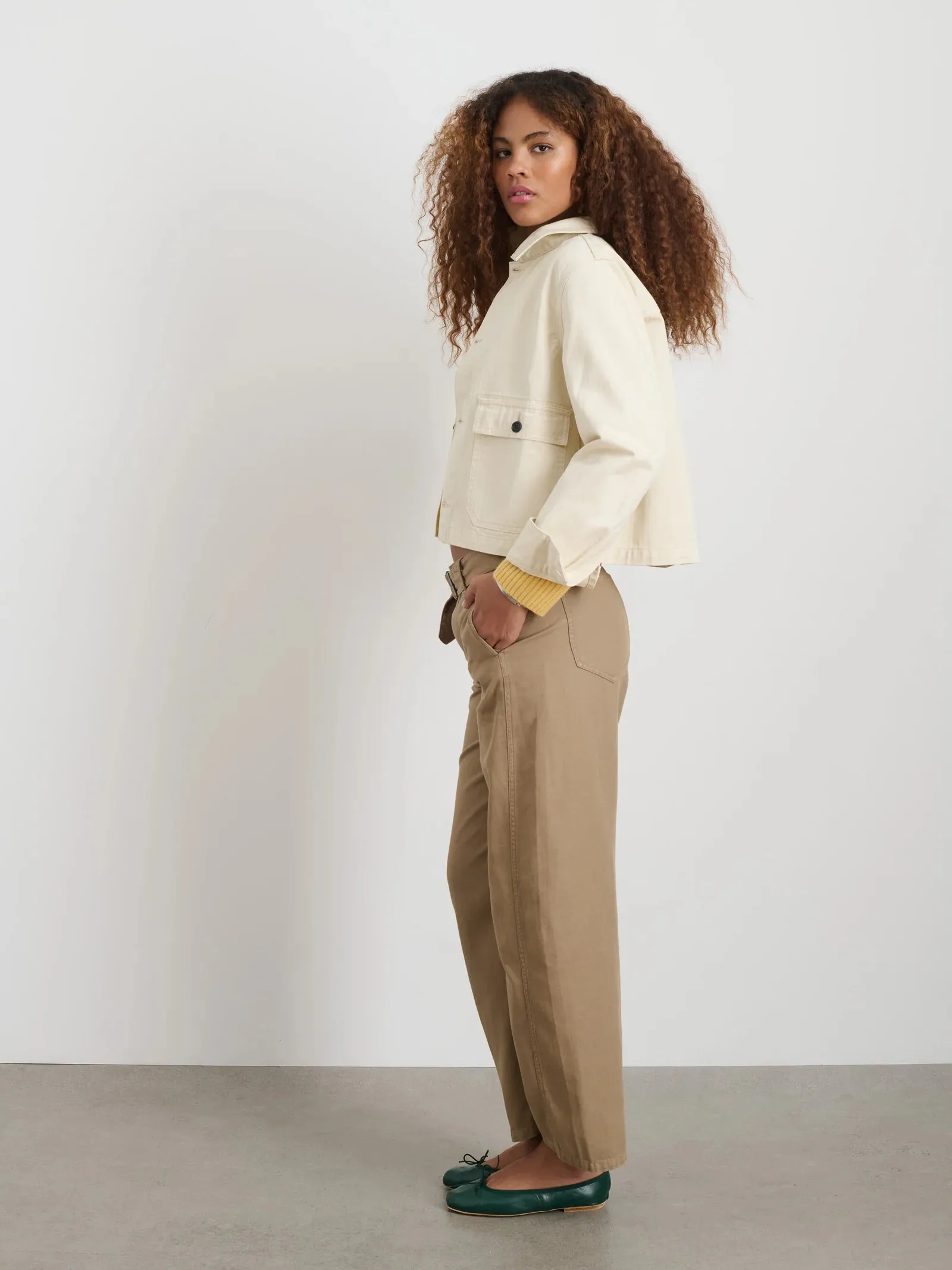 Alex Mill - Marfa Work Jacket in Herringbone (Off White)