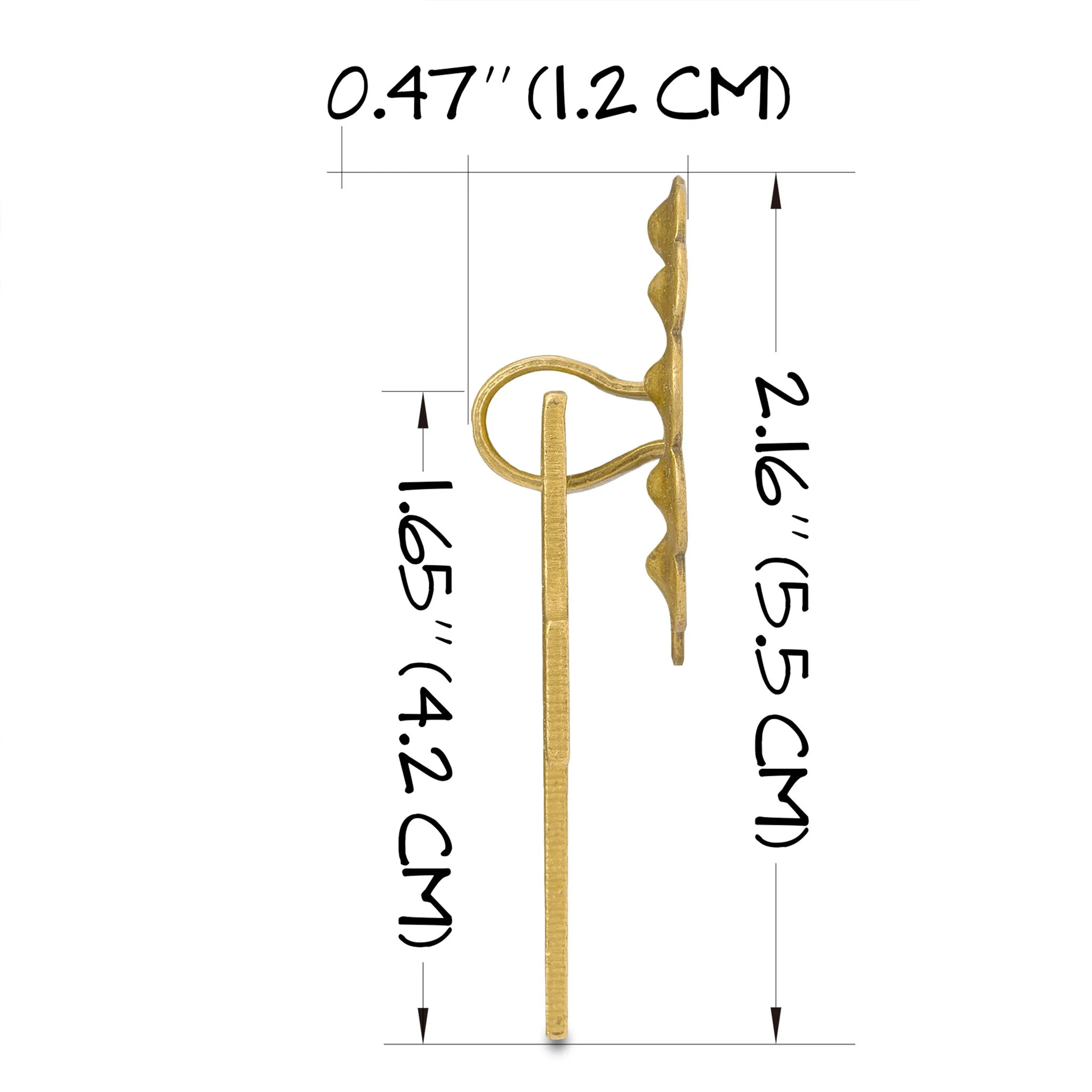 All Square Pulls 4" - Set of 2