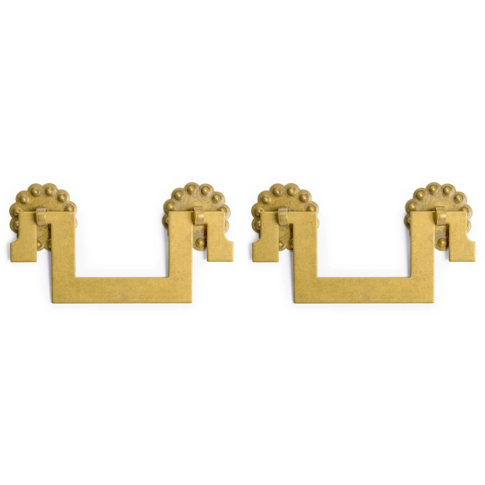 All Square Pulls 4" - Set of 2