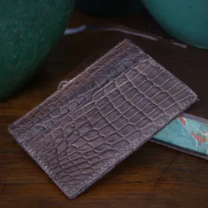 Alligator Credit Card Sleeve