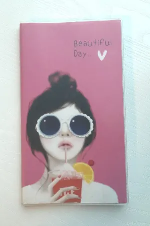 Angelic Girl Daily Planner Scheduler - Undated Journal