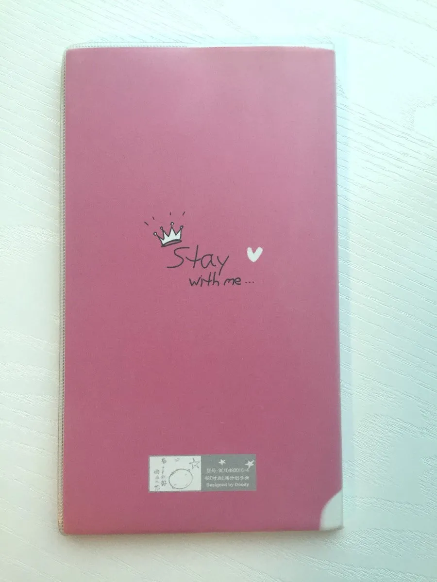 Angelic Girl Daily Planner Scheduler - Undated Journal