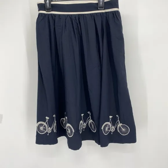 Anthropologie Comme Toi Bicycle Skirt