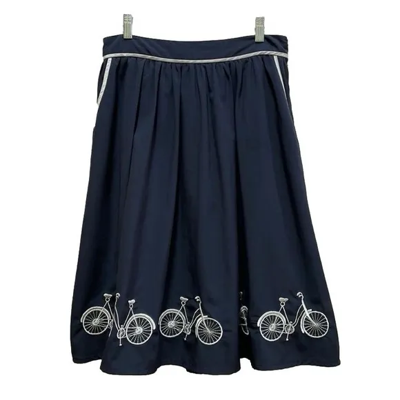 Anthropologie Comme Toi Bicycle Skirt