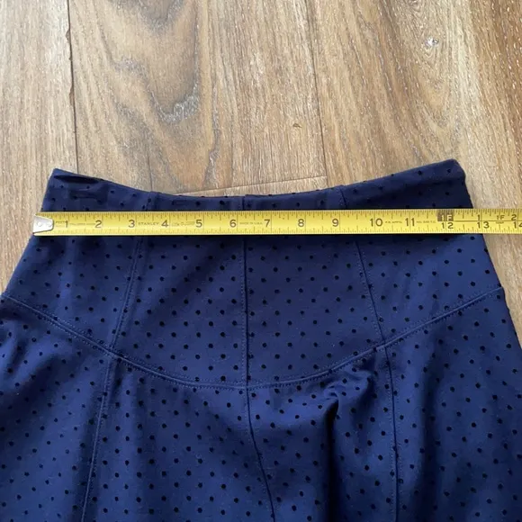 Anthropologie Maeve Sevigny Midi Dot Skirt