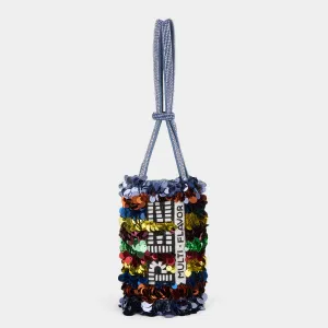 Anya Brands Pez Embellished Mini Bucket Bag