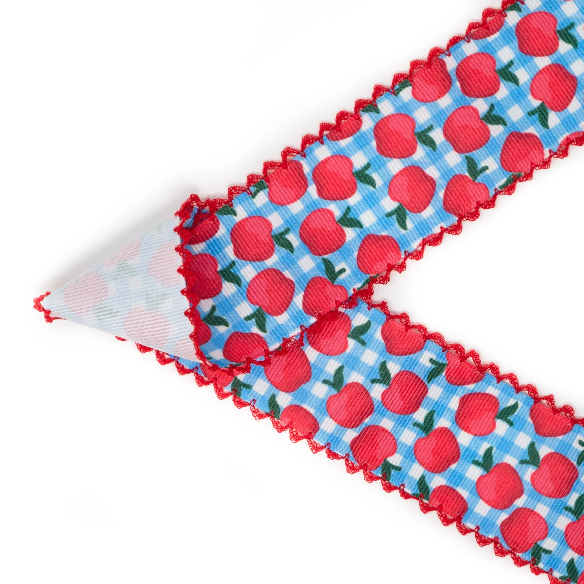 Apple Gingham Moonstitch