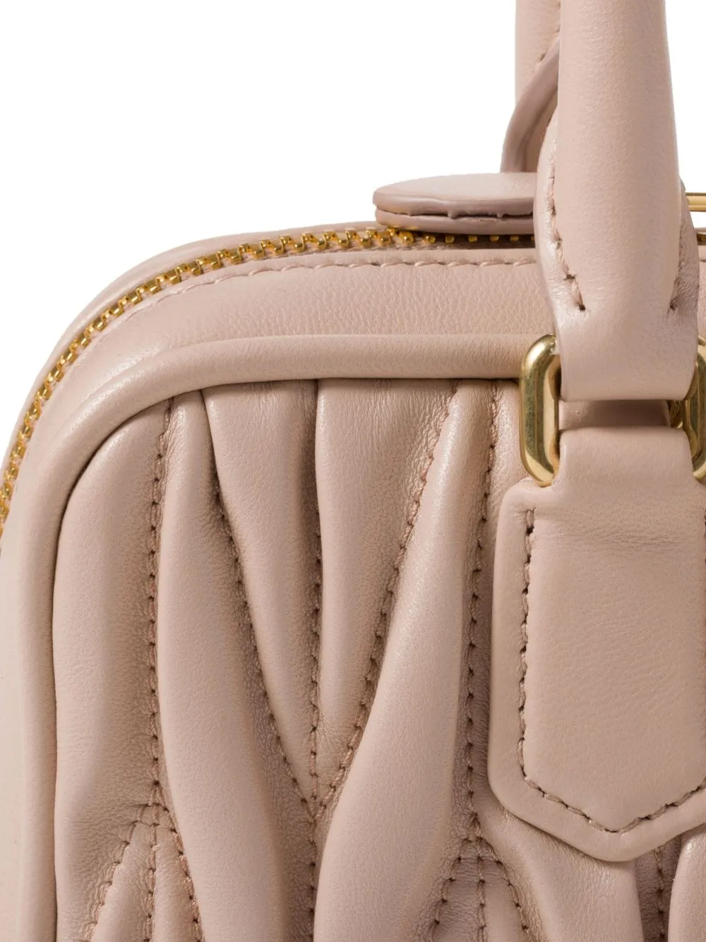 Arcadie matelassé leather mini bag