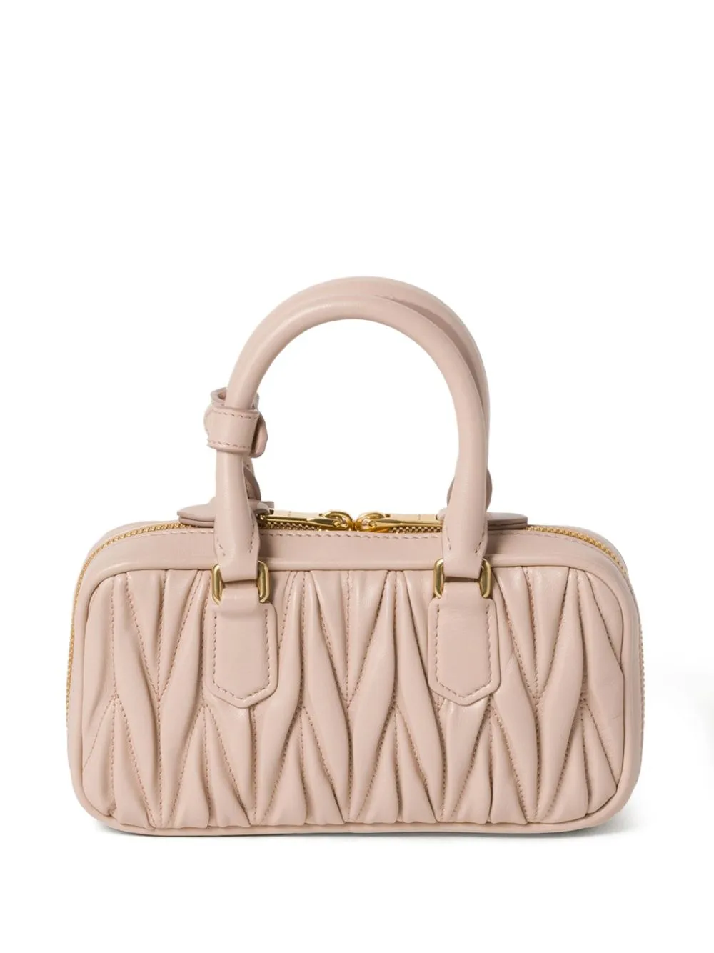 Arcadie matelassé leather mini bag