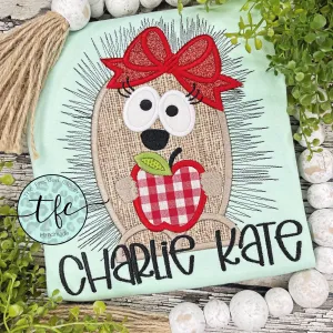 {B2S Hedgehog} applique tee