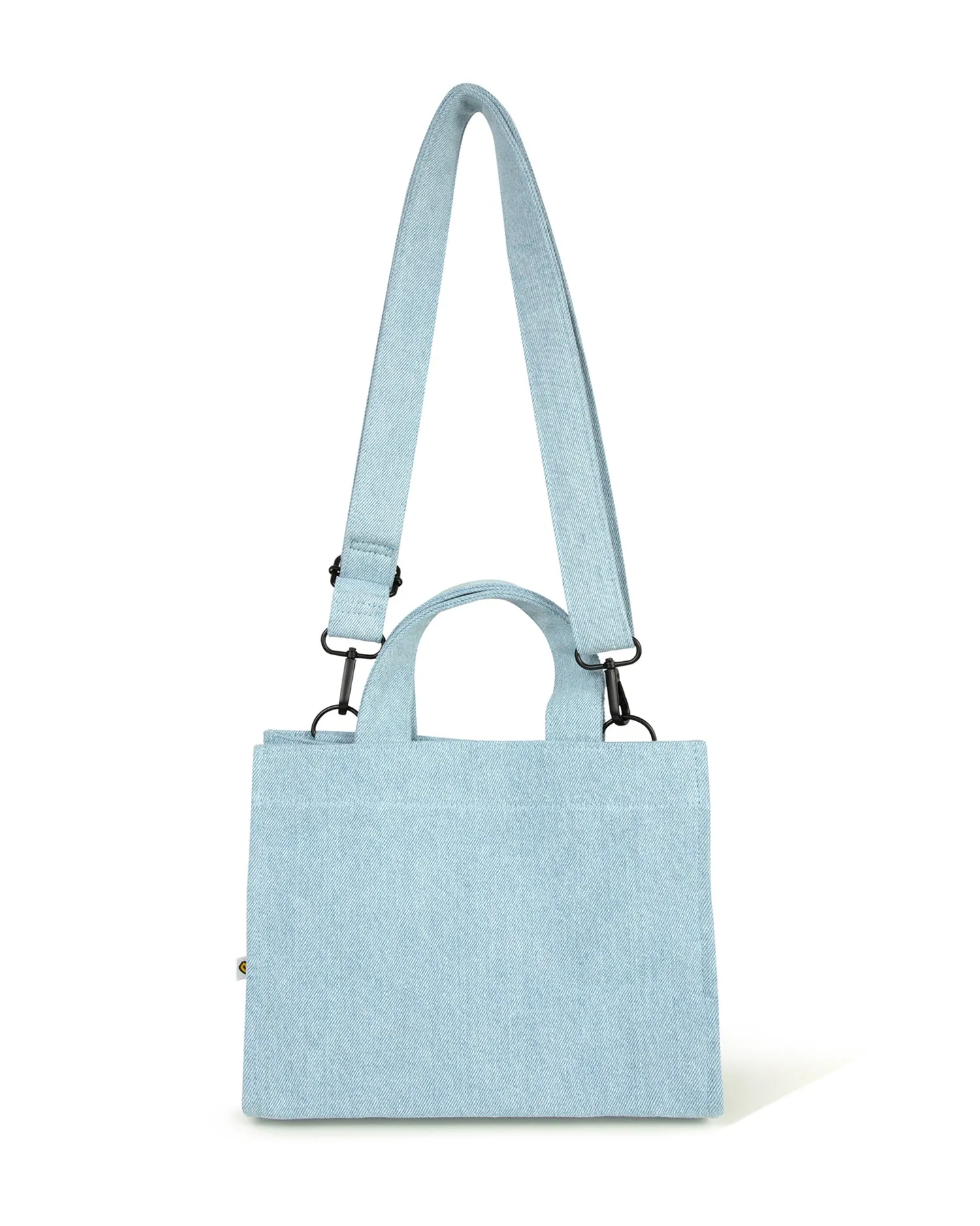 Baby Milo denim small tote bag
