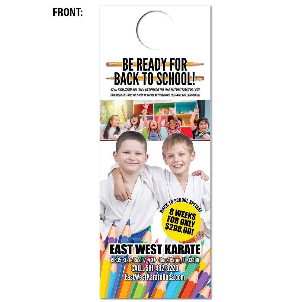 Back To School Doorhanger