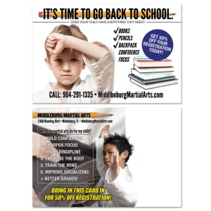 Back To School Postcard