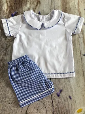 Back to school shorts set