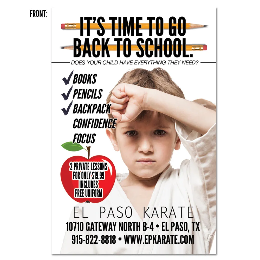 Back to School/Bully Proof Tips Card