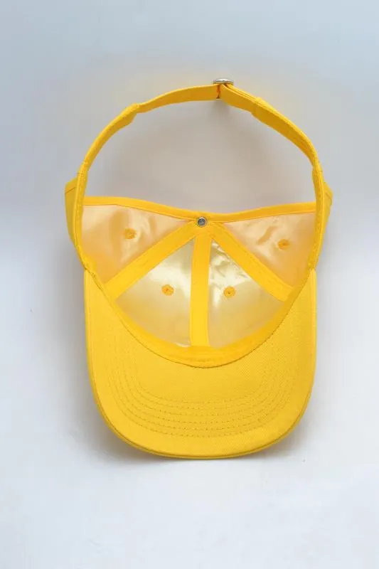 Backless Cap - Yellow