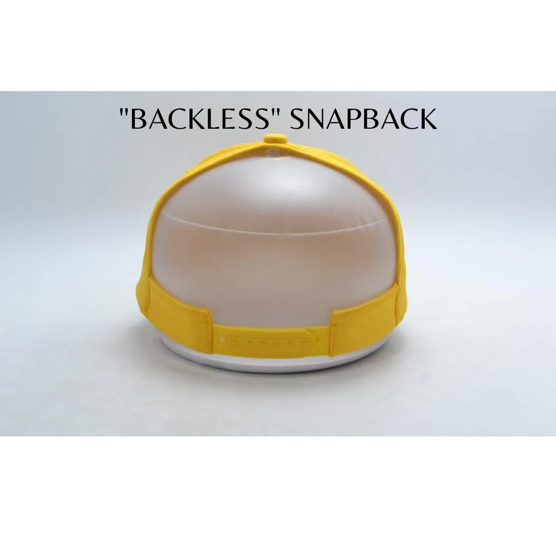 Backless Cap - Yellow