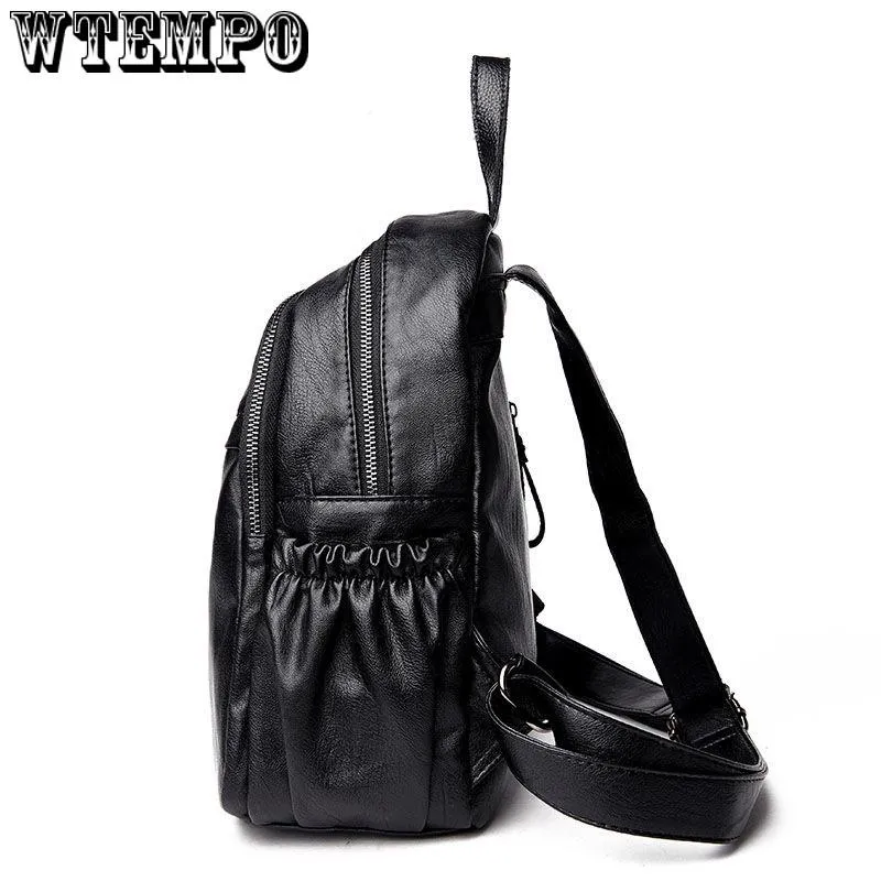 Backpack Student School Bag Fashion Backpack Summer Travel Backpack Canvas Men and Women Middle School Student School Bag Large-capacity Backpack