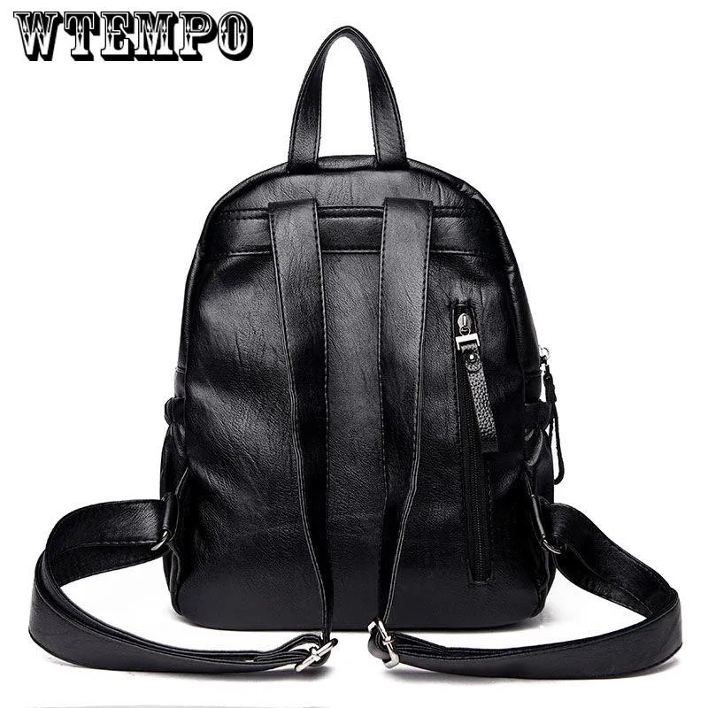 Backpack Student School Bag Fashion Backpack Summer Travel Backpack Canvas Men and Women Middle School Student School Bag Large-capacity Backpack