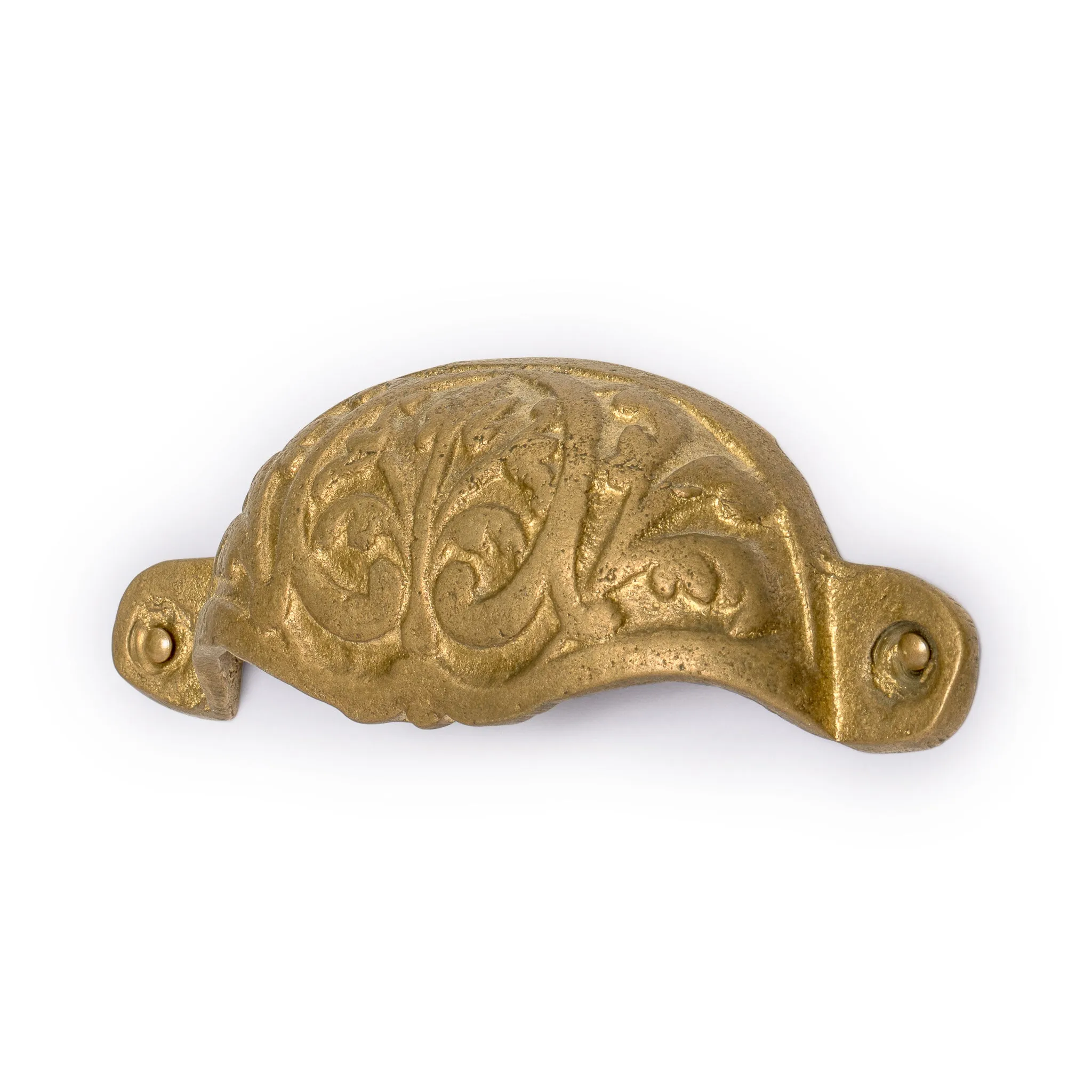 Bamboo Leaf Handle Pulls 3.5" - Set of 2
