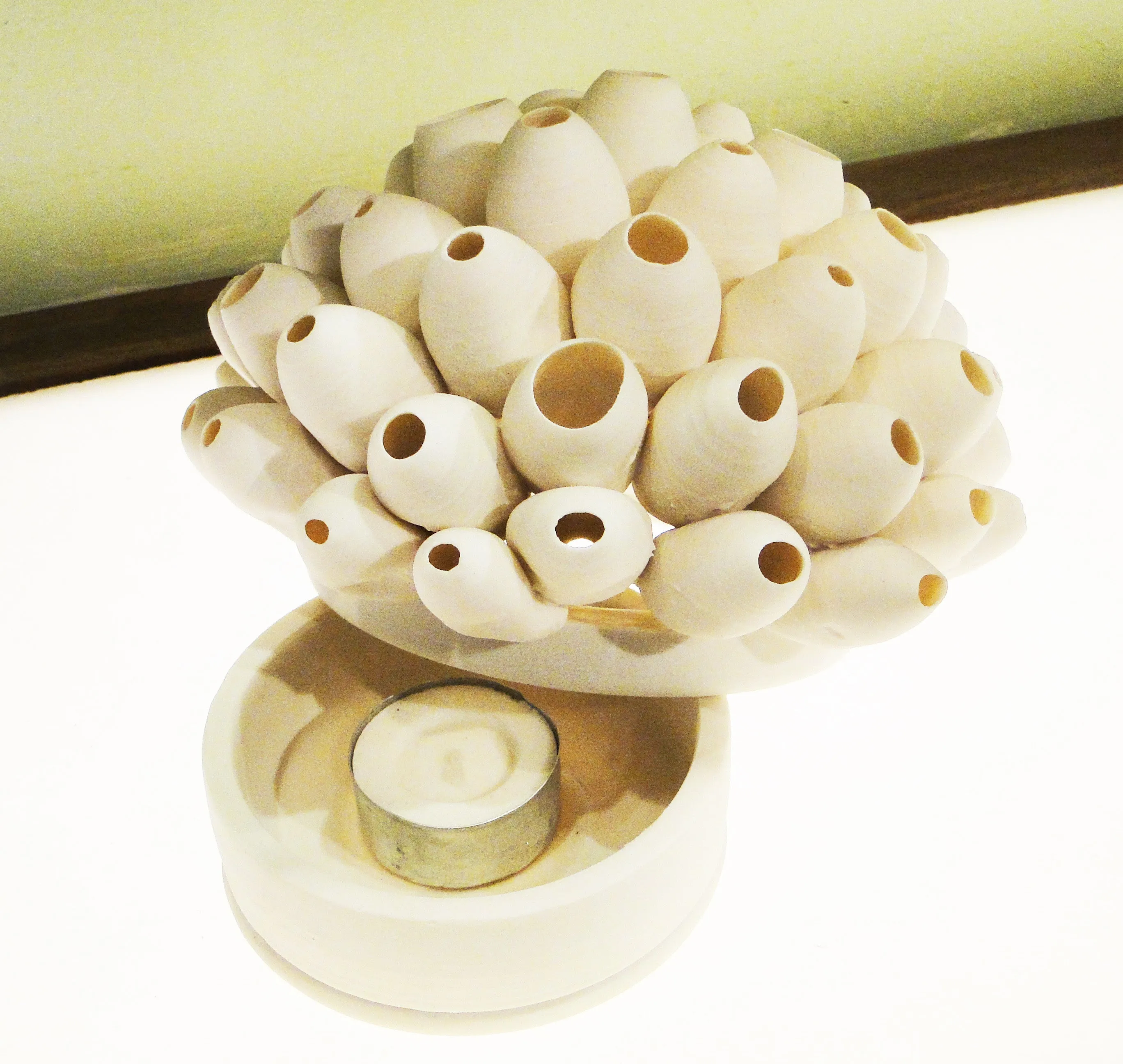 Barnacles Porcelain Tealight Holder